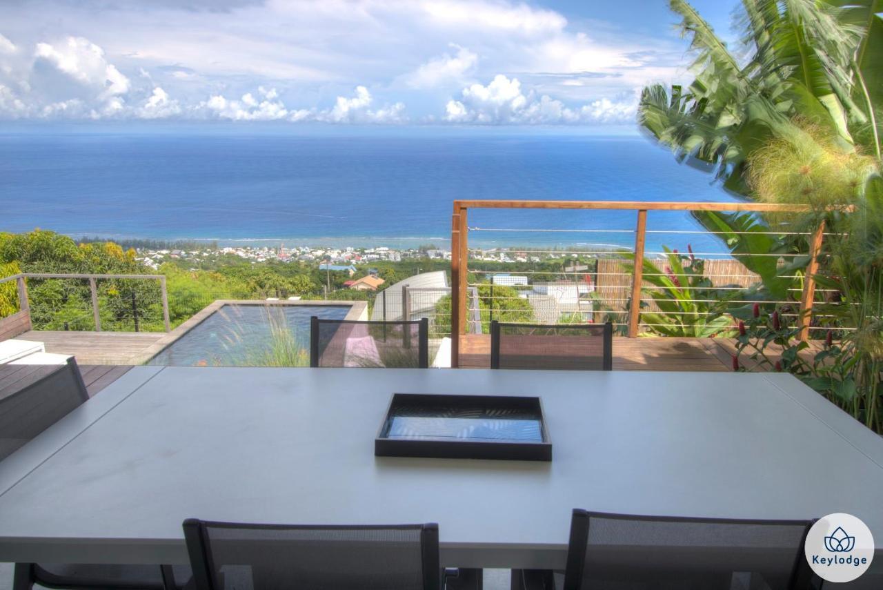 Villa Paloma 4 Etoiles Avec Piscine Et Vue Exceptionnelle Sur L'Ocean A Сен-Лу Екстериор снимка