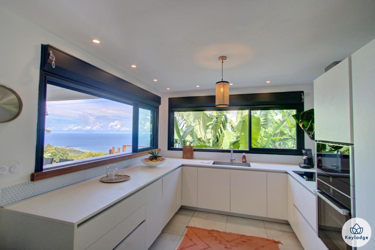 Villa Paloma 4 Etoiles Avec Piscine Et Vue Exceptionnelle Sur L'Ocean A Сен-Лу Екстериор снимка