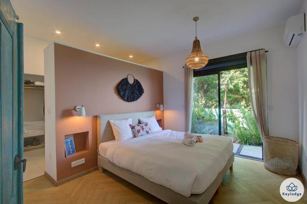 Villa Paloma 4 Etoiles Avec Piscine Et Vue Exceptionnelle Sur L'Ocean A Сен-Лу Екстериор снимка