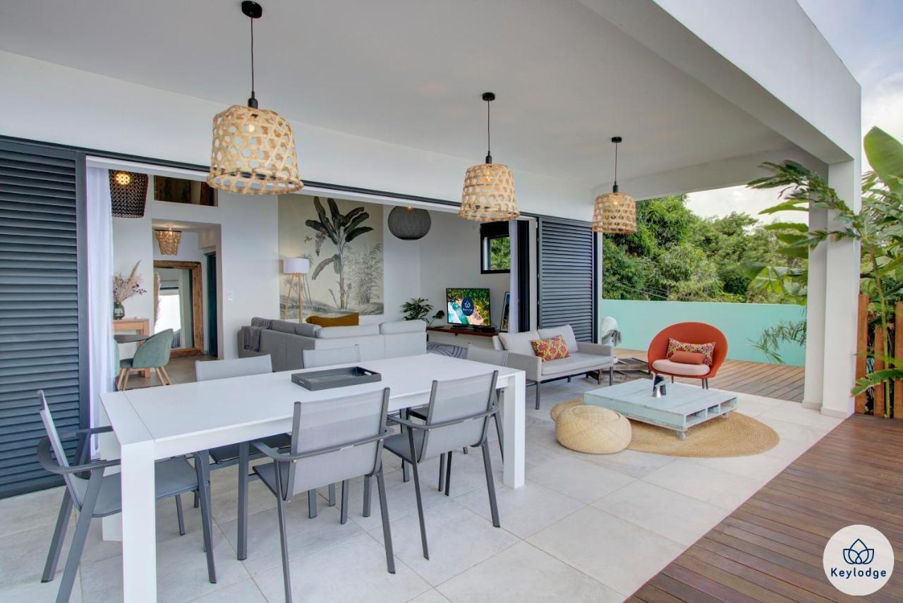 Villa Paloma 4 Etoiles Avec Piscine Et Vue Exceptionnelle Sur L'Ocean A Сен-Лу Екстериор снимка